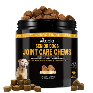 60 Senior Dog Joint Care | Dog Joint Supplements | Dog Treats (60 Count)